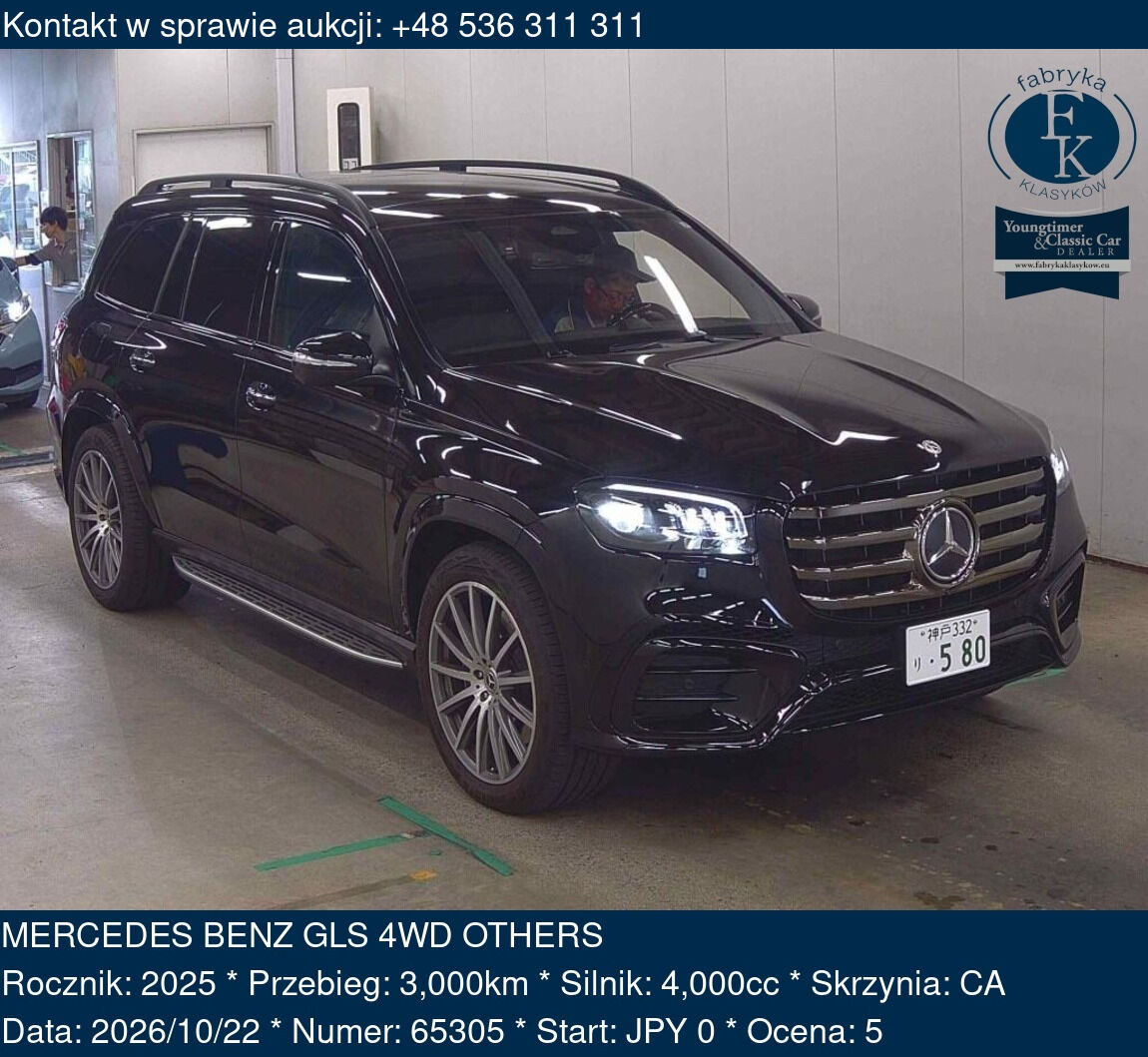 MERCEDES BENZ GLS 4WD OTHERS 2025 - zdjęcie 2