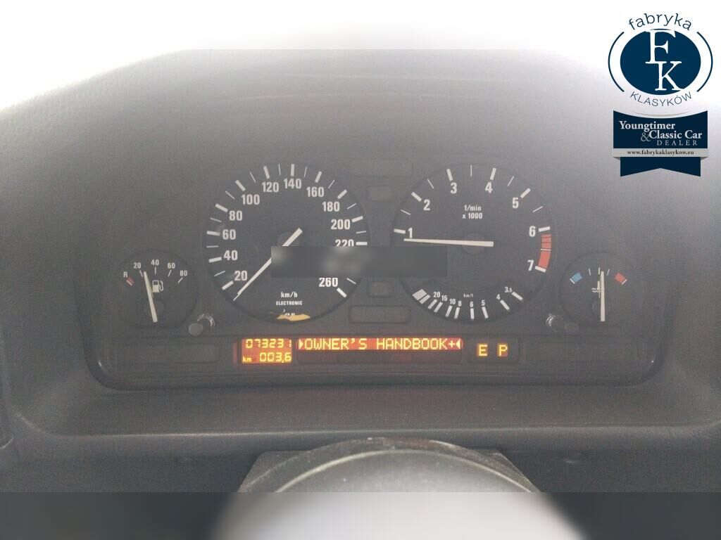 BMW 5 SERIES 4D 535I 1990 - zdjęcie 8
