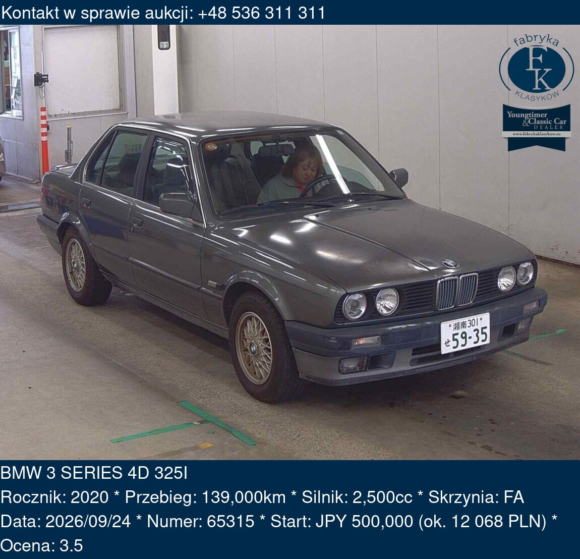 BMW 3 SERIES 4D 325I 2020 - zdjęcie 2