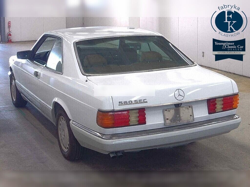 MERCEDES BENZ S-CLASS CP 560SEC 1989 - zdjęcie 4