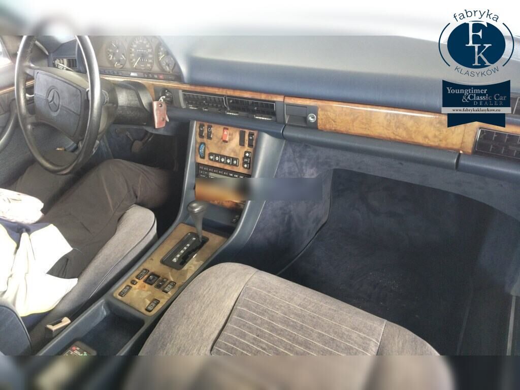 MERCEDES BENZ S-CLASS CP 560SEC 1989 - zdjęcie 5