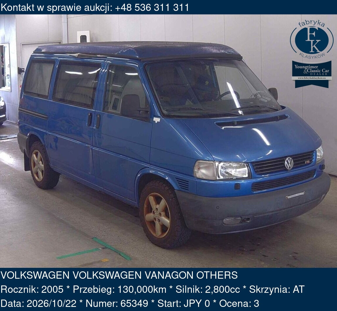 VOLKSWAGEN VOLKSWAGEN VANAGON OTHERS 2005 - zdjęcie 2