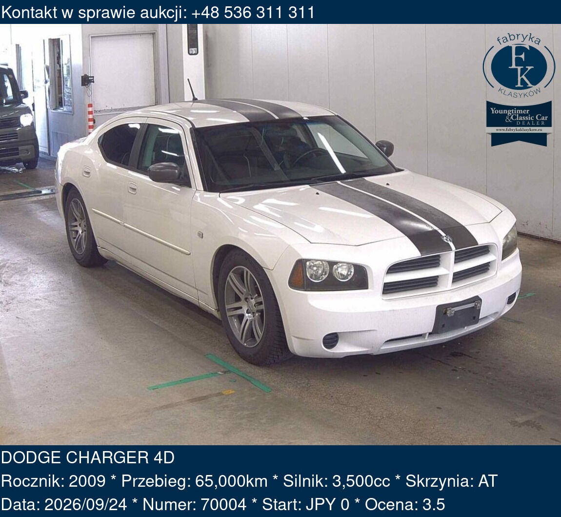 DODGE CHARGER 4D 2009 - zdjęcie 2
