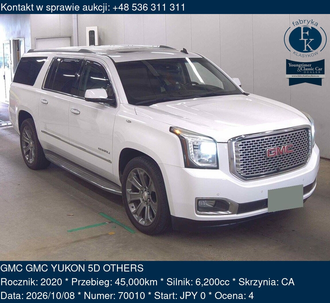 GMC GMC YUKON 5D OTHERS 2020 - zdjęcie 2