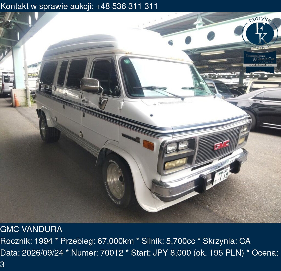 GMC VANDURA 1994 - zdjęcie 2