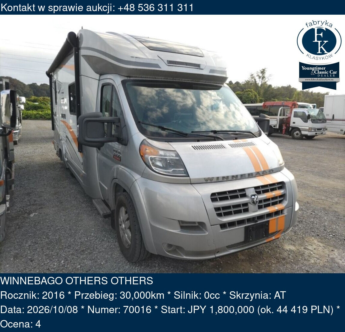 WINNEBAGO OTHERS OTHERS 2016 - zdjęcie 2