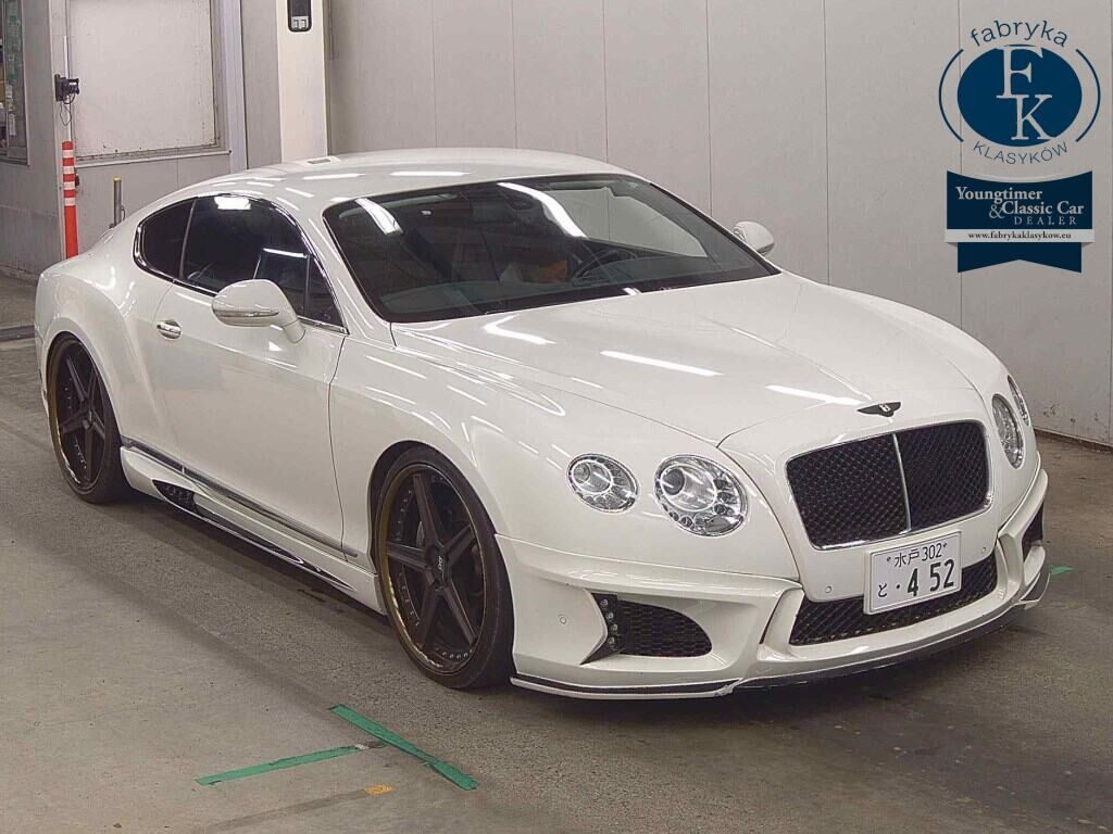 BENTLEY CONTINENTAL CP 4WD GT V8 2013 - aukcja, lot 70034
