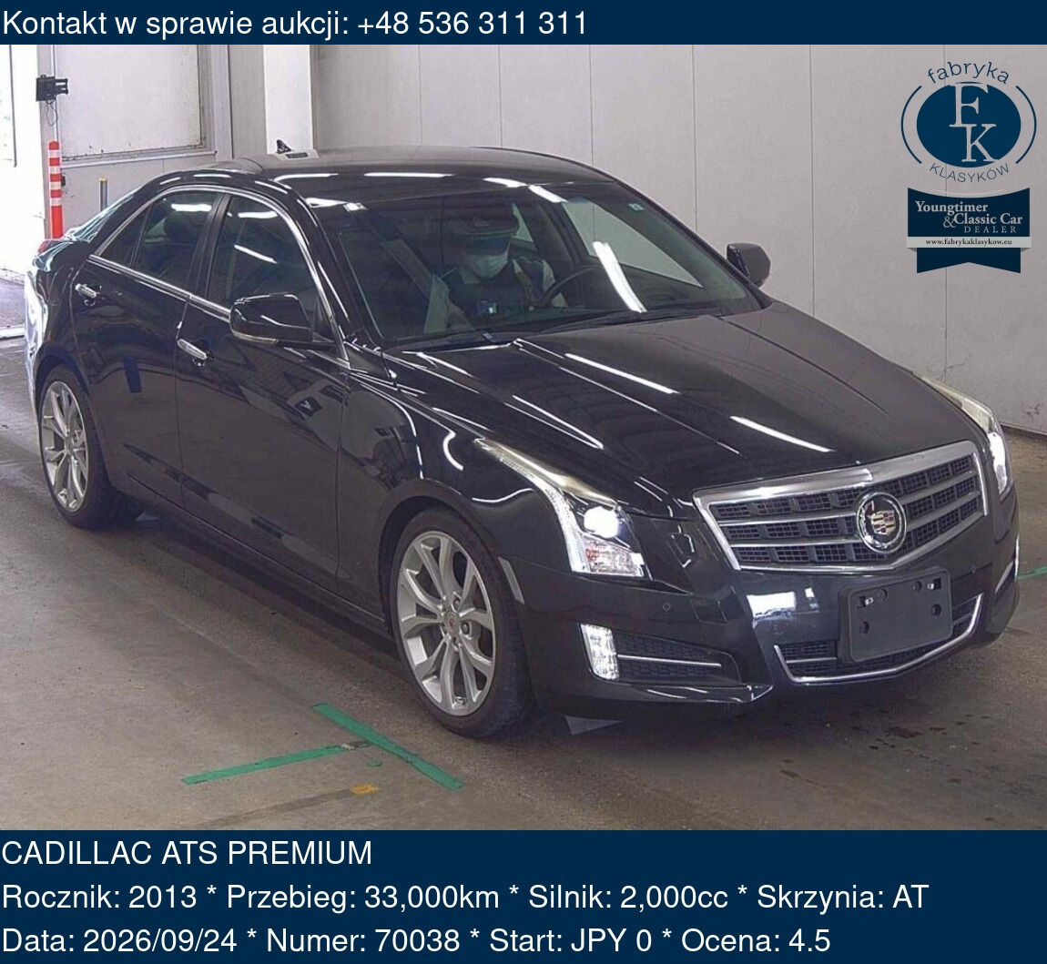 CADILLAC ATS PREMIUM 2013 - zdjęcie 2