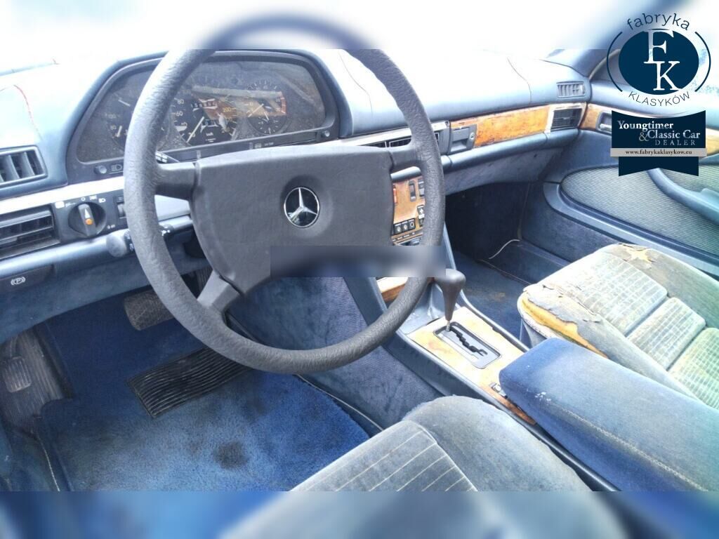 MERCEDES BENZ S-CLASS 2HT 1985 - zdjęcie 5