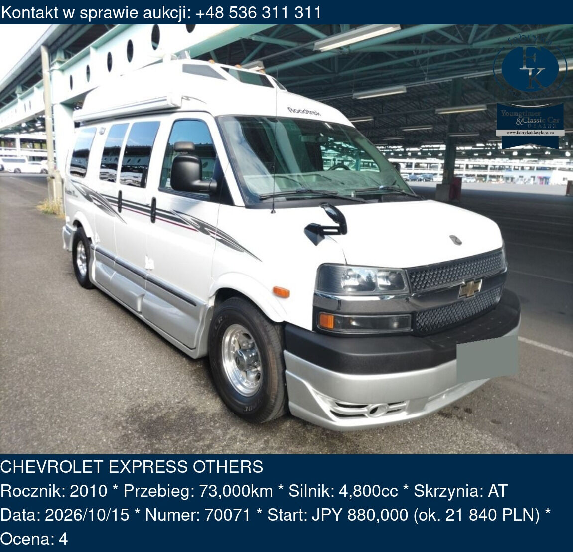 CHEVROLET EXPRESS OTHERS 2010 - zdjęcie 2
