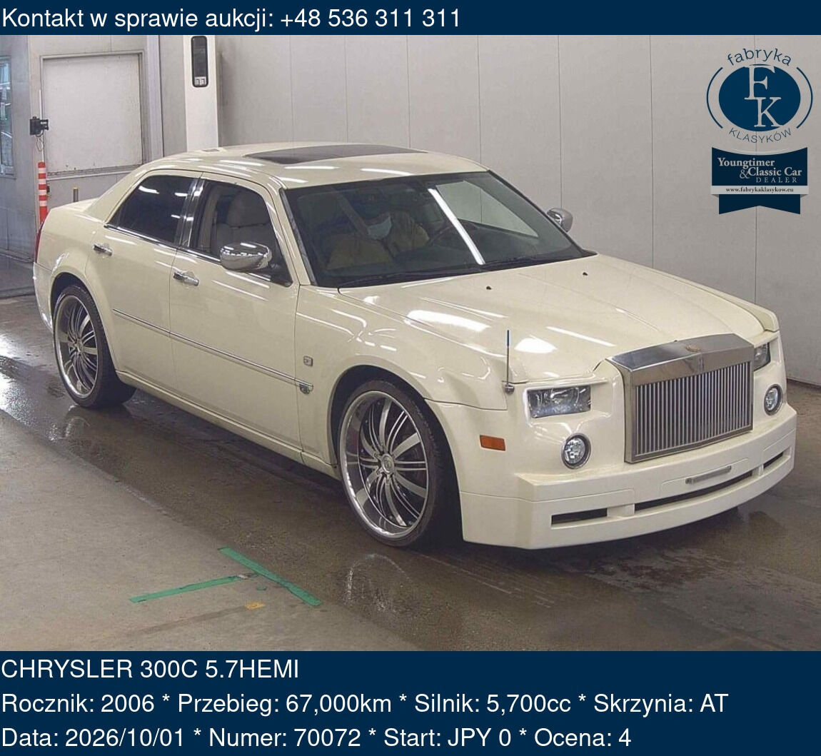 CHRYSLER 300C 5.7HEMI 2006 - zdjęcie 2
