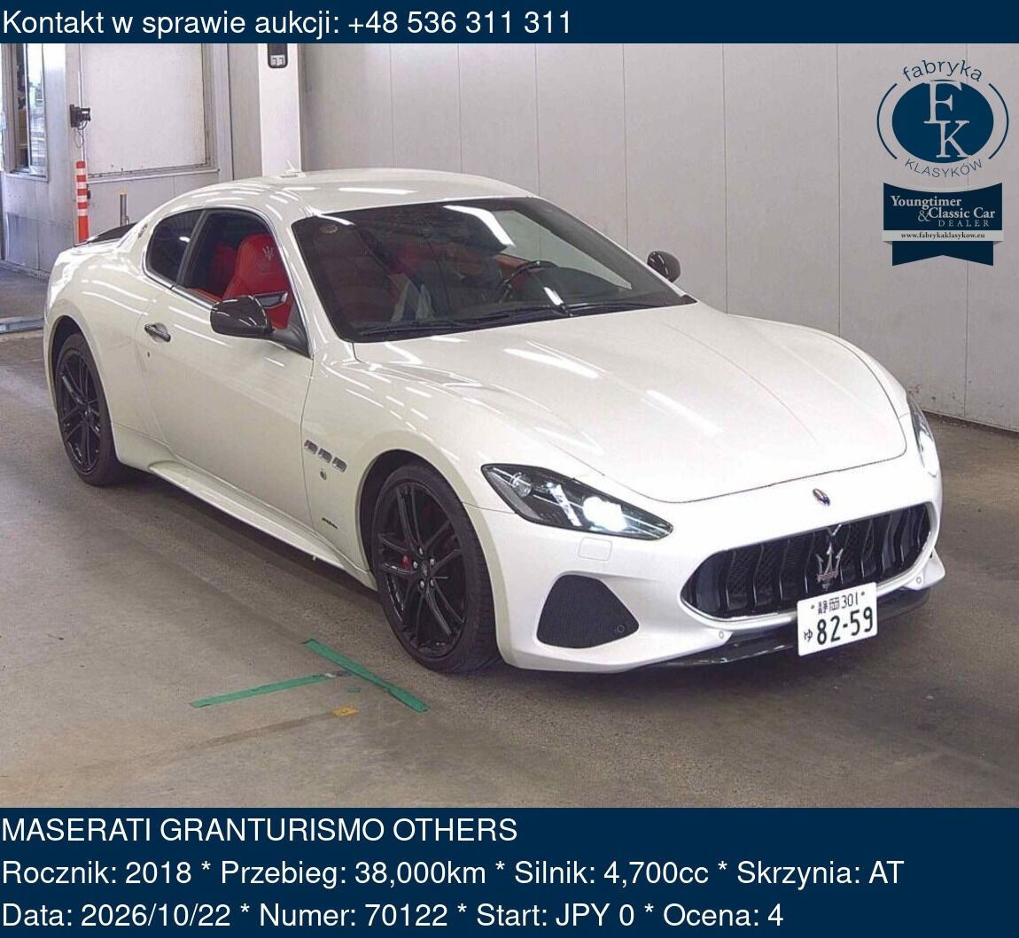 MASERATI GRANTURISMO OTHERS 2018 - zdjęcie 2