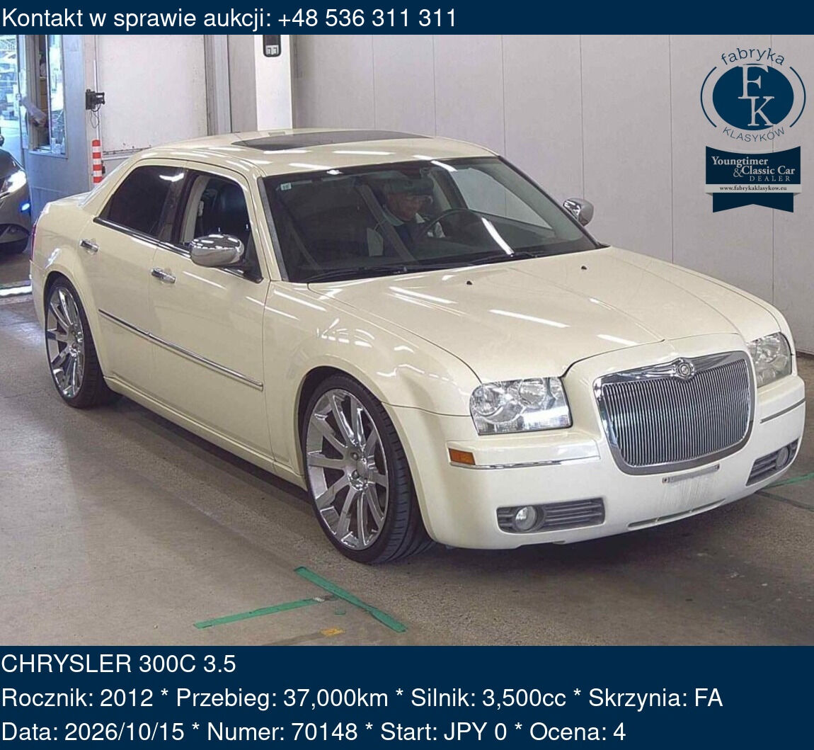 CHRYSLER 300C 3.5 2012 - zdjęcie 2