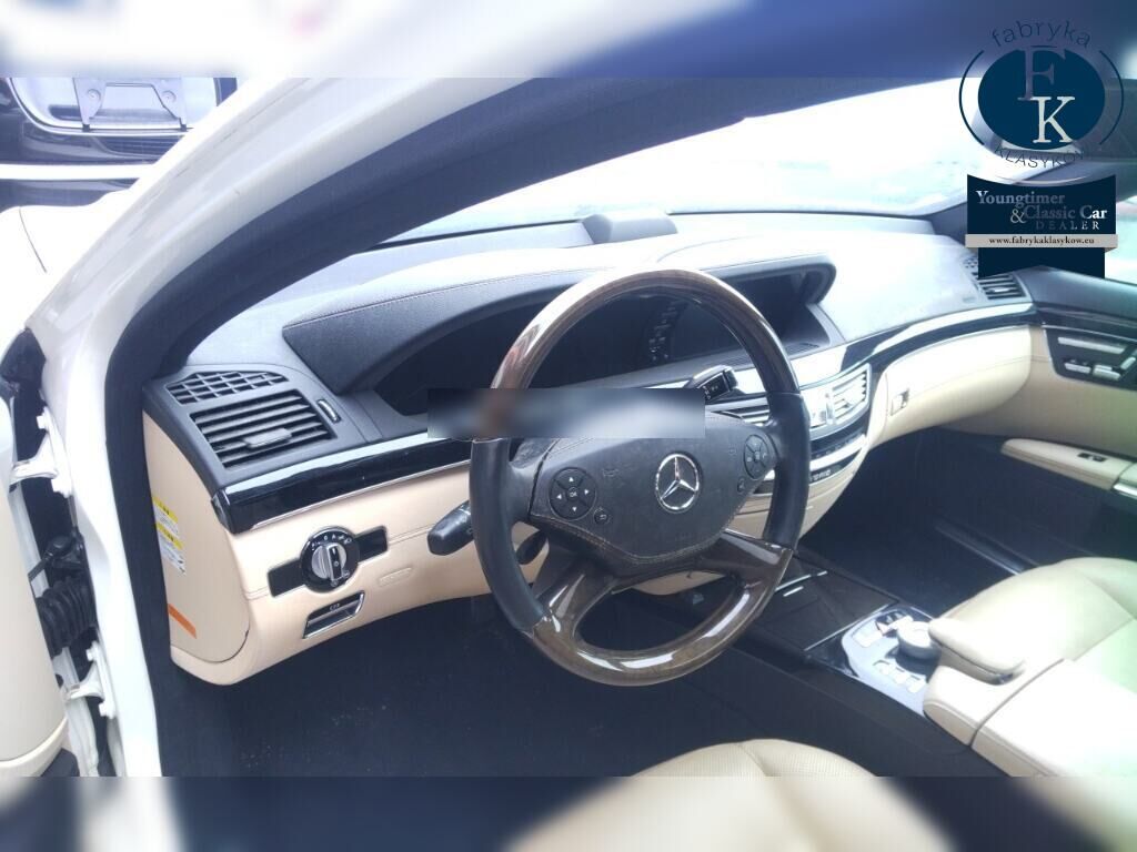 MERCEDES BENZ S-CLASS 4D HYBRID LONG 2011 - zdjęcie 5
