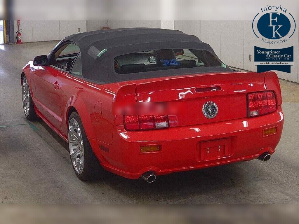 FORD MUSTANG OP GT CONVERTIBLE 2006 - zdjęcie 4