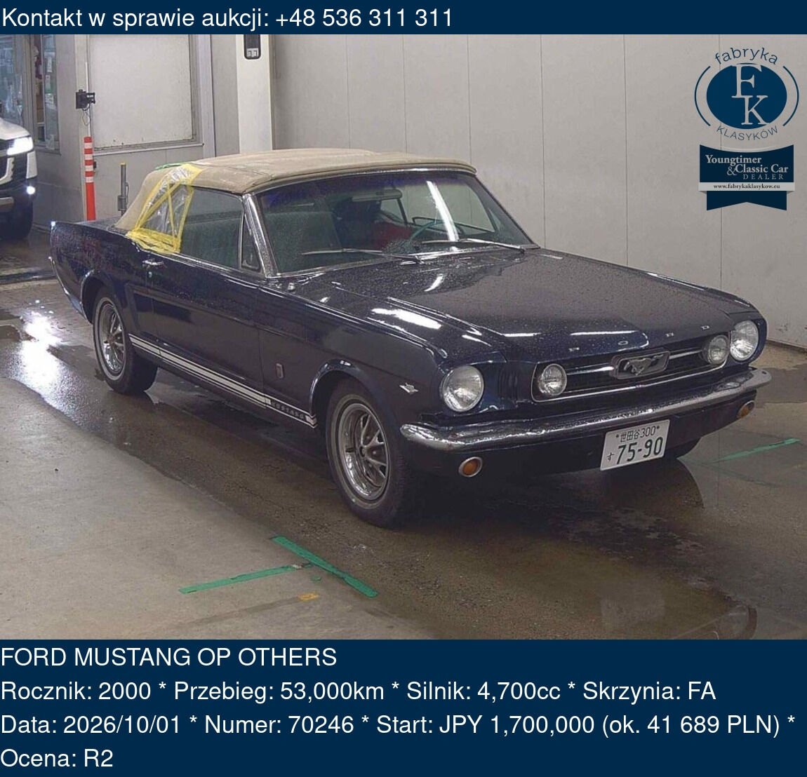 FORD MUSTANG OP OTHERS 2000 - zdjęcie 2