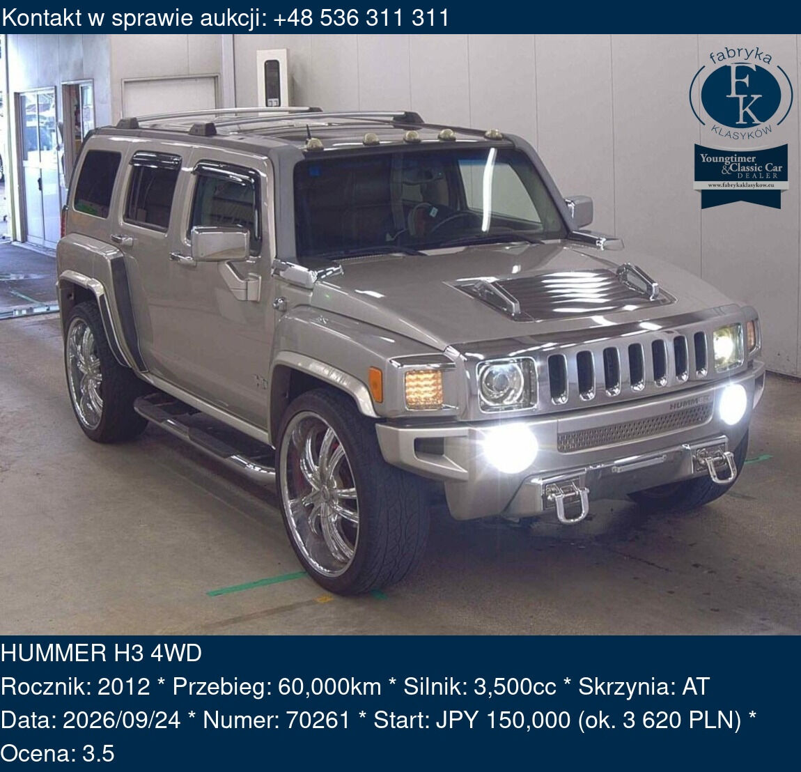HUMMER H3 4WD 2012 - zdjęcie 2