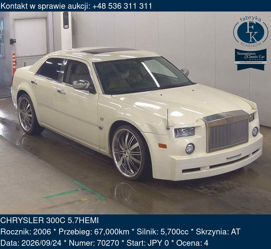 CHRYSLER 300C 5.7HEMI 2006 - zdjęcie 2
