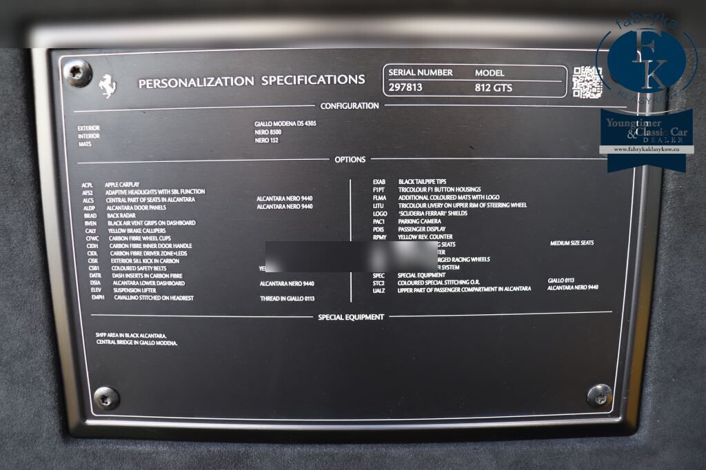 FERRARI 812 GTS BASE GRADE 2023 - zdjęcie 11