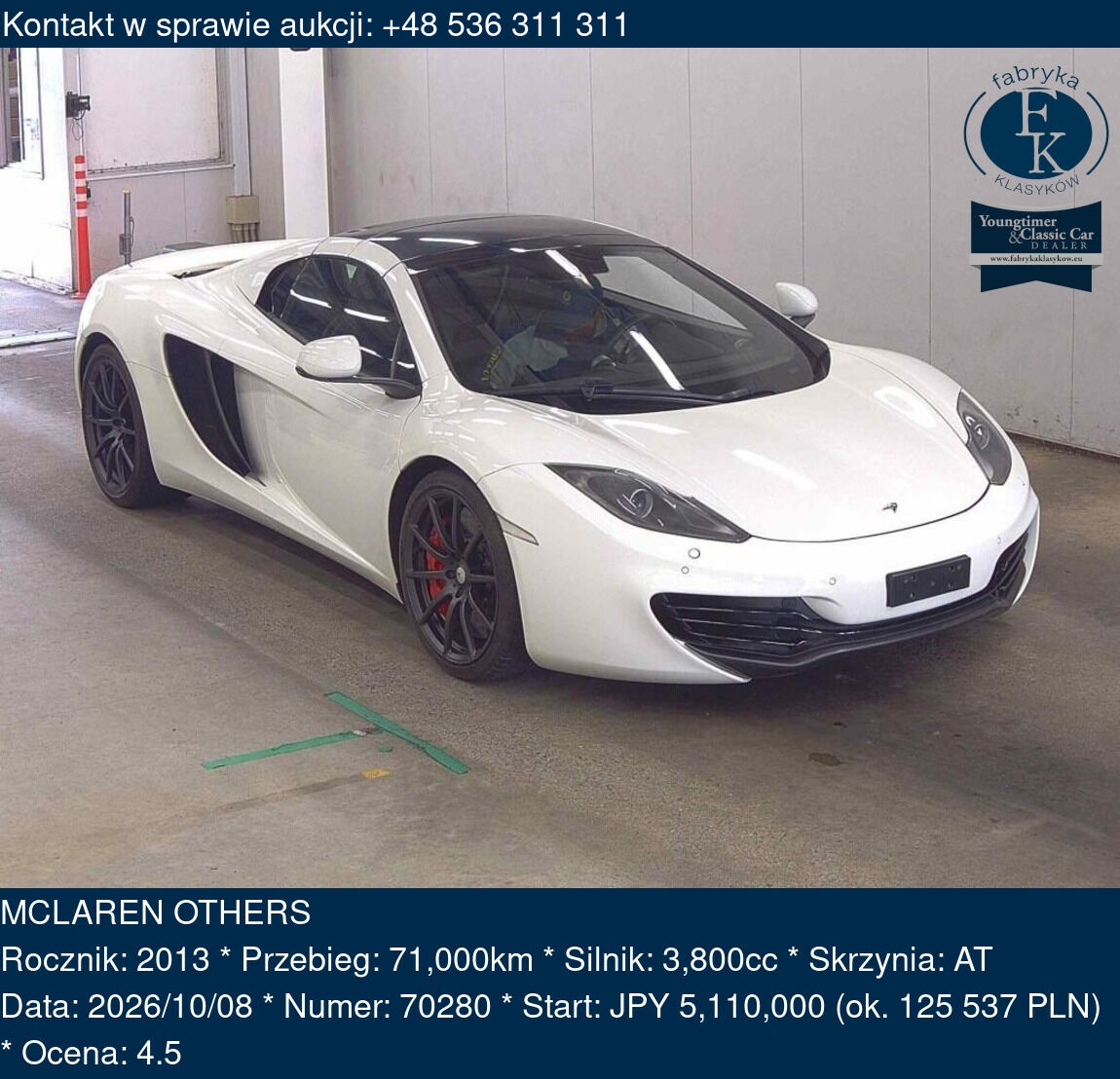 MCLAREN OTHERS 2013 - zdjęcie 2