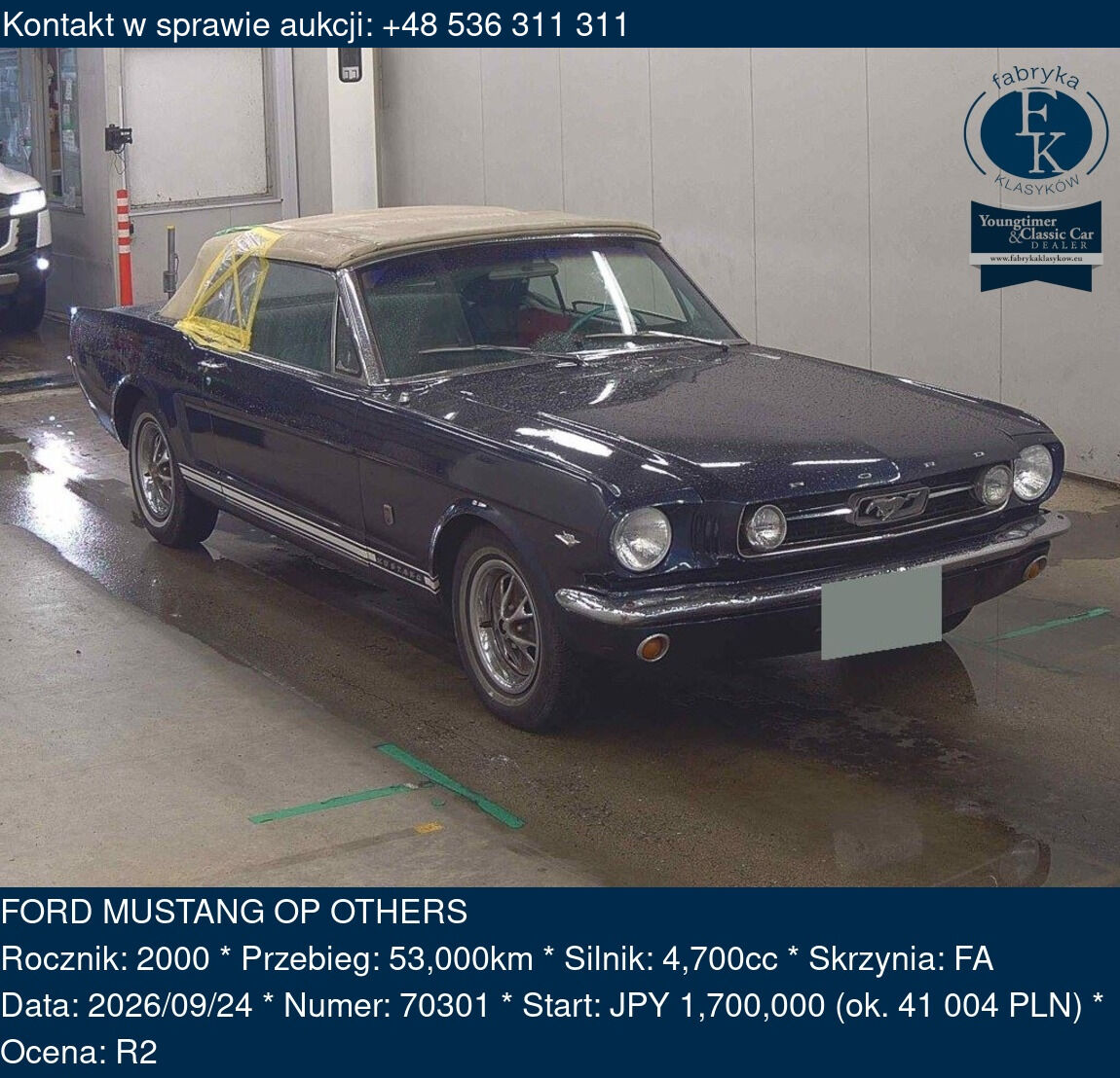 FORD MUSTANG OP OTHERS 2000 - zdjęcie 2