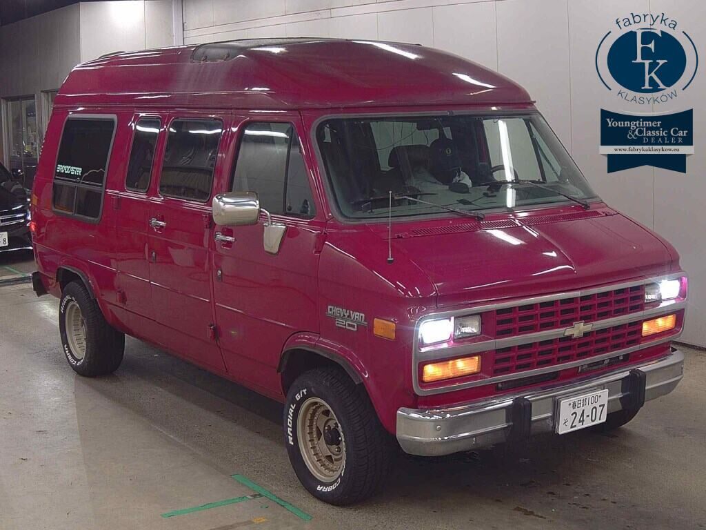 CHEVROLET CHEVYVAN 4D OTHERS 1995 - aukcja, lot 70305
