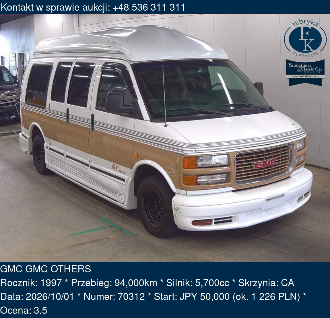GMC GMC OTHERS 1997 - zdjęcie 2
