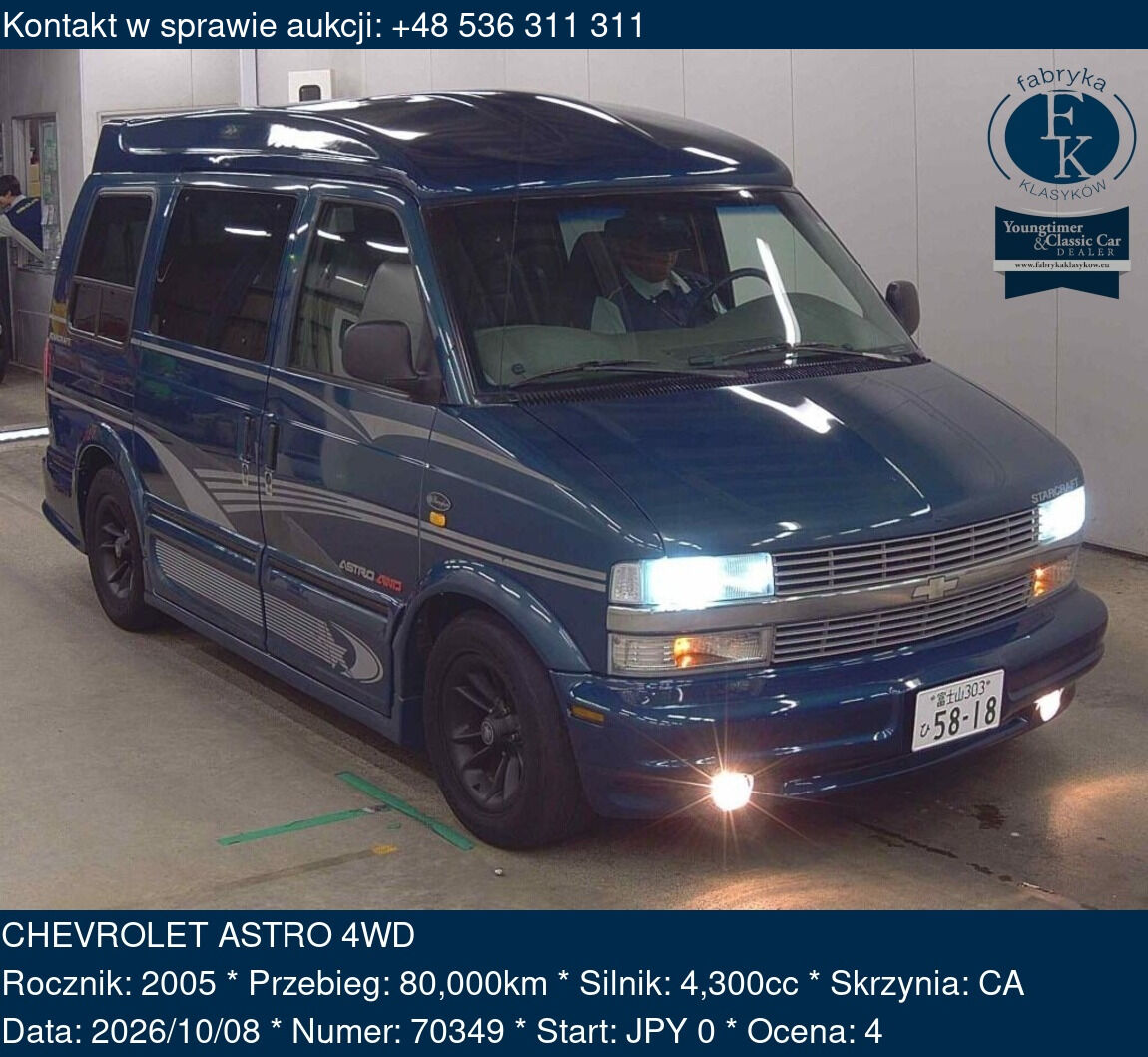 CHEVROLET ASTRO 4WD 2005 - zdjęcie 2