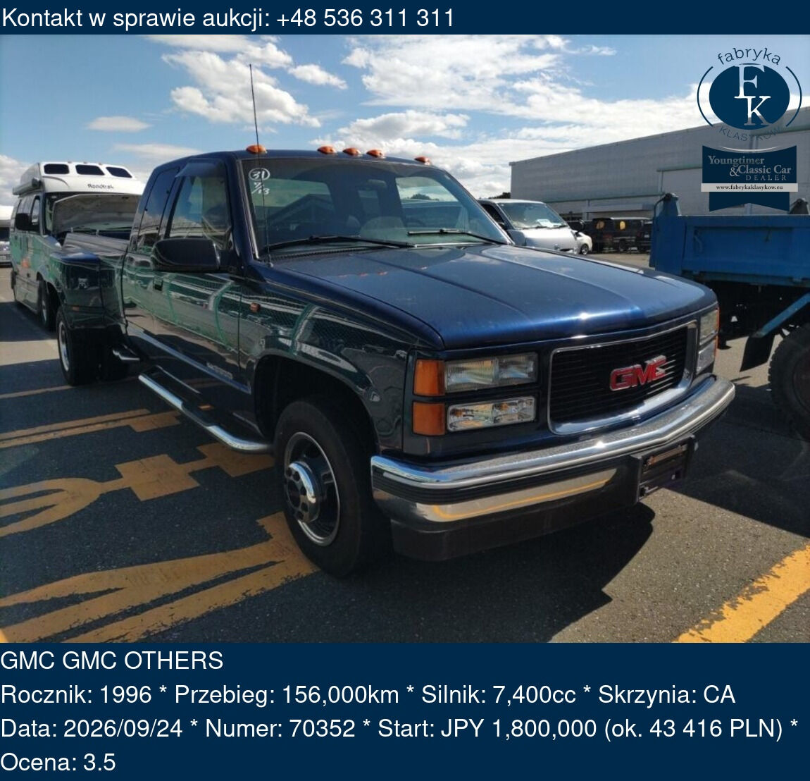 GMC GMC OTHERS 1996 - zdjęcie 2