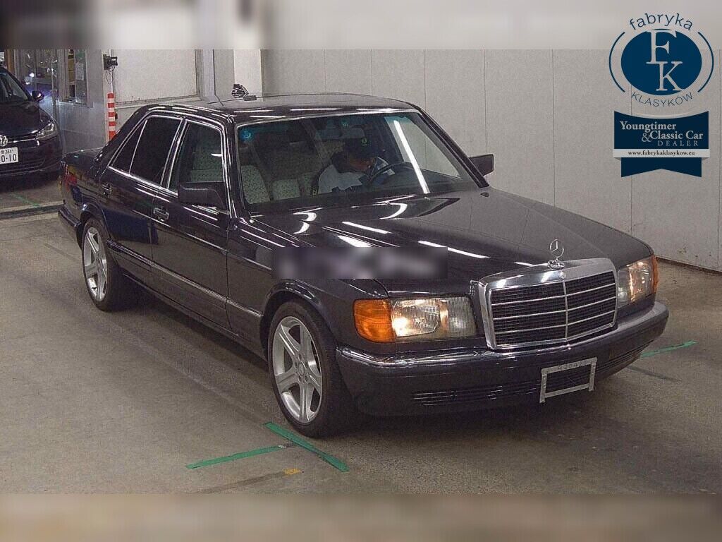 MERCEDES BENZ S-CLASS 4D 300SE 1989 - zdjęcie 3