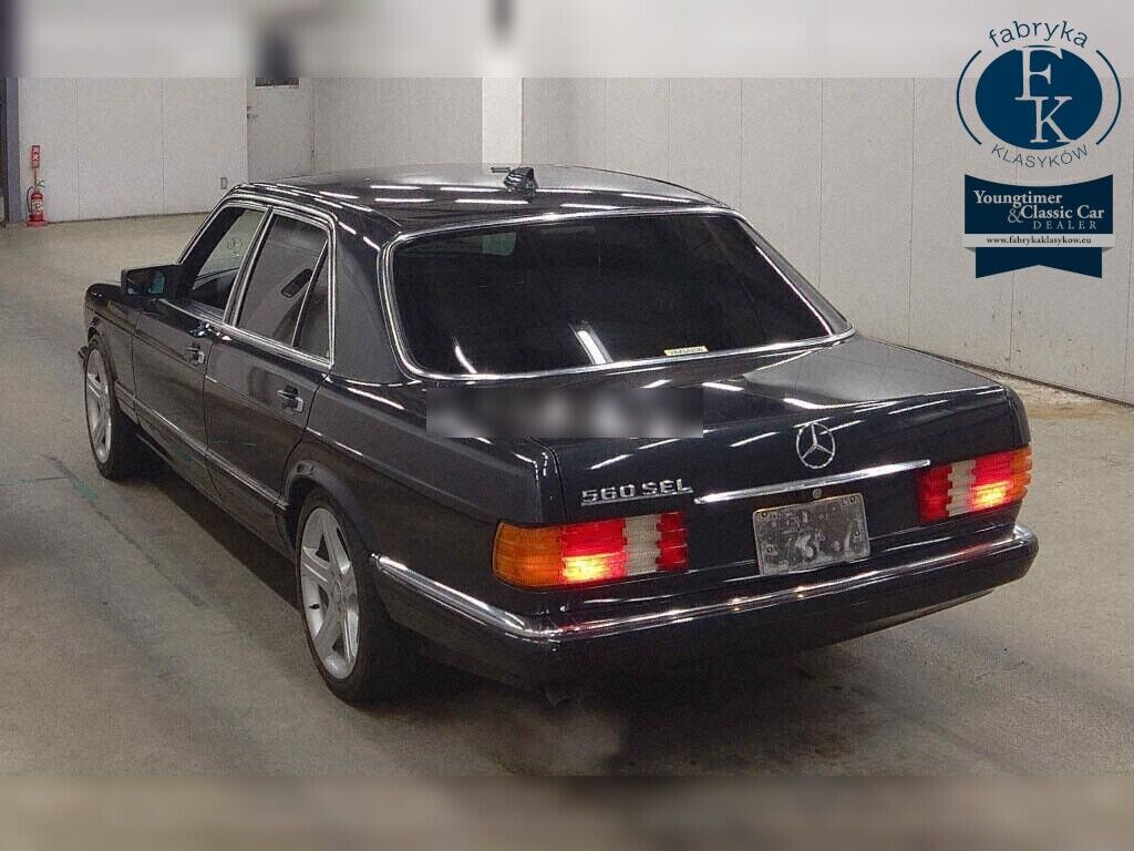 MERCEDES BENZ S-CLASS 4D 300SE 1989 - zdjęcie 4