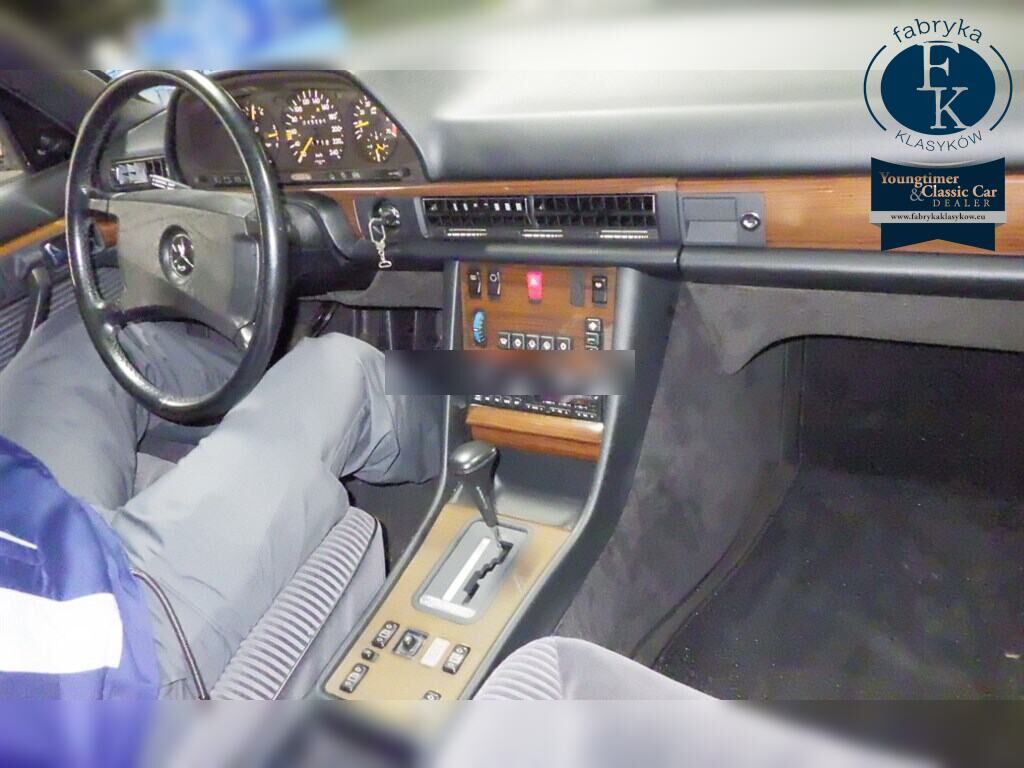 MERCEDES BENZ S-CLASS 4D 300SE 1989 - zdjęcie 5