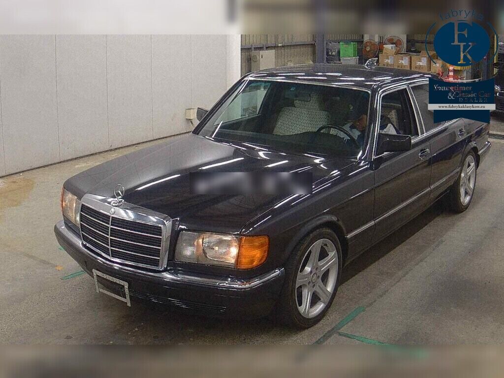 MERCEDES BENZ S-CLASS 4D 300SE 1989 - zdjęcie 6