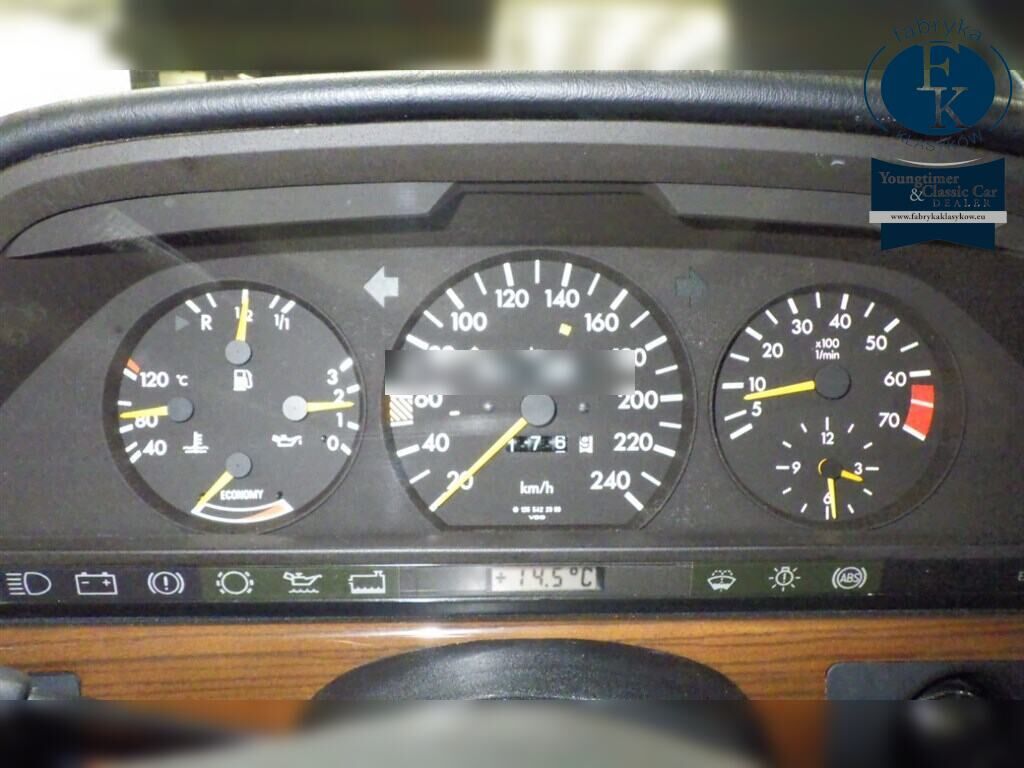 MERCEDES BENZ S-CLASS 4D 300SE 1989 - zdjęcie 8