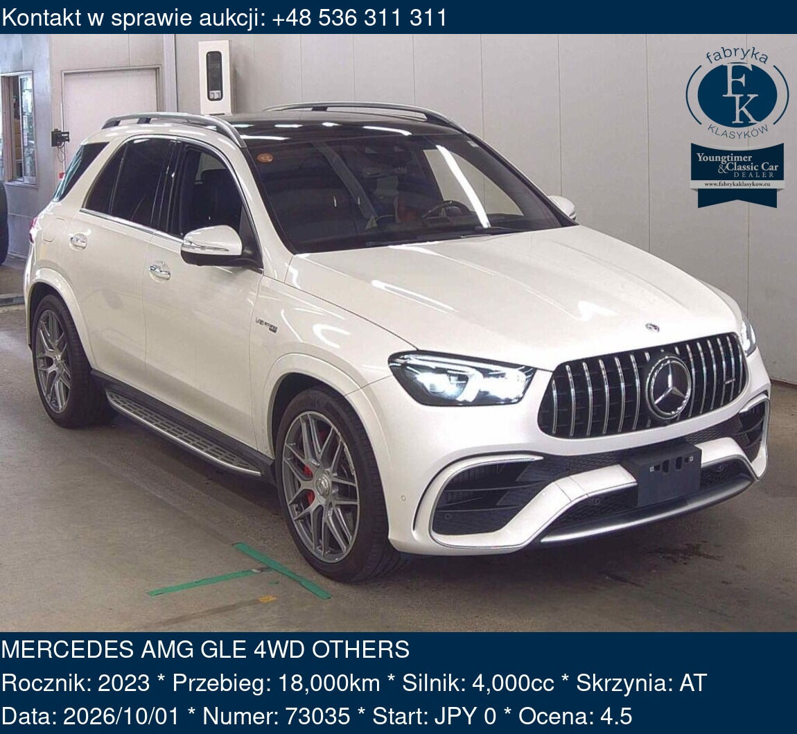 MERCEDES AMG GLE 4WD OTHERS 2023 - zdjęcie 2