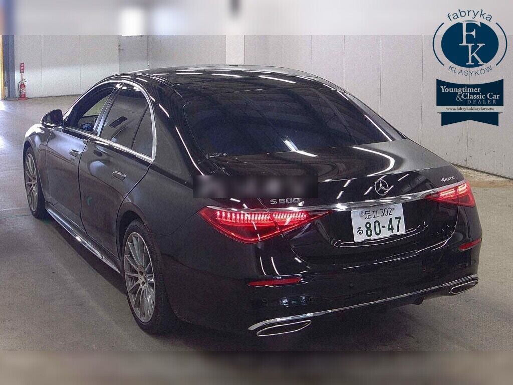 MERCEDES BENZ S-CLASS 4D 4WD S500 4MATIC AMG LINE 2022 - zdjęcie 4