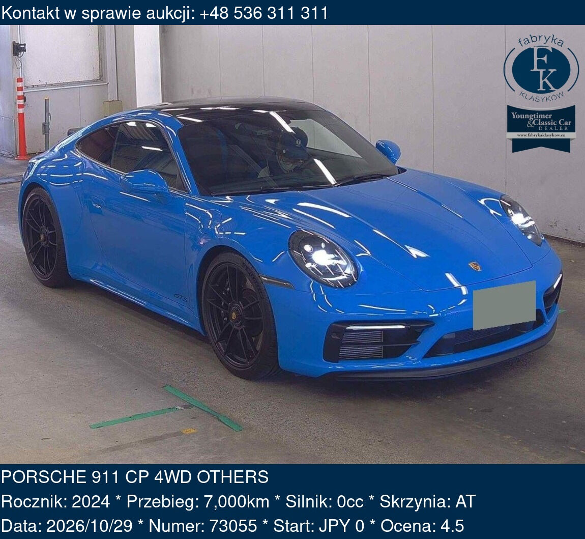 PORSCHE 911 CP 4WD OTHERS 2024 - zdjęcie 2