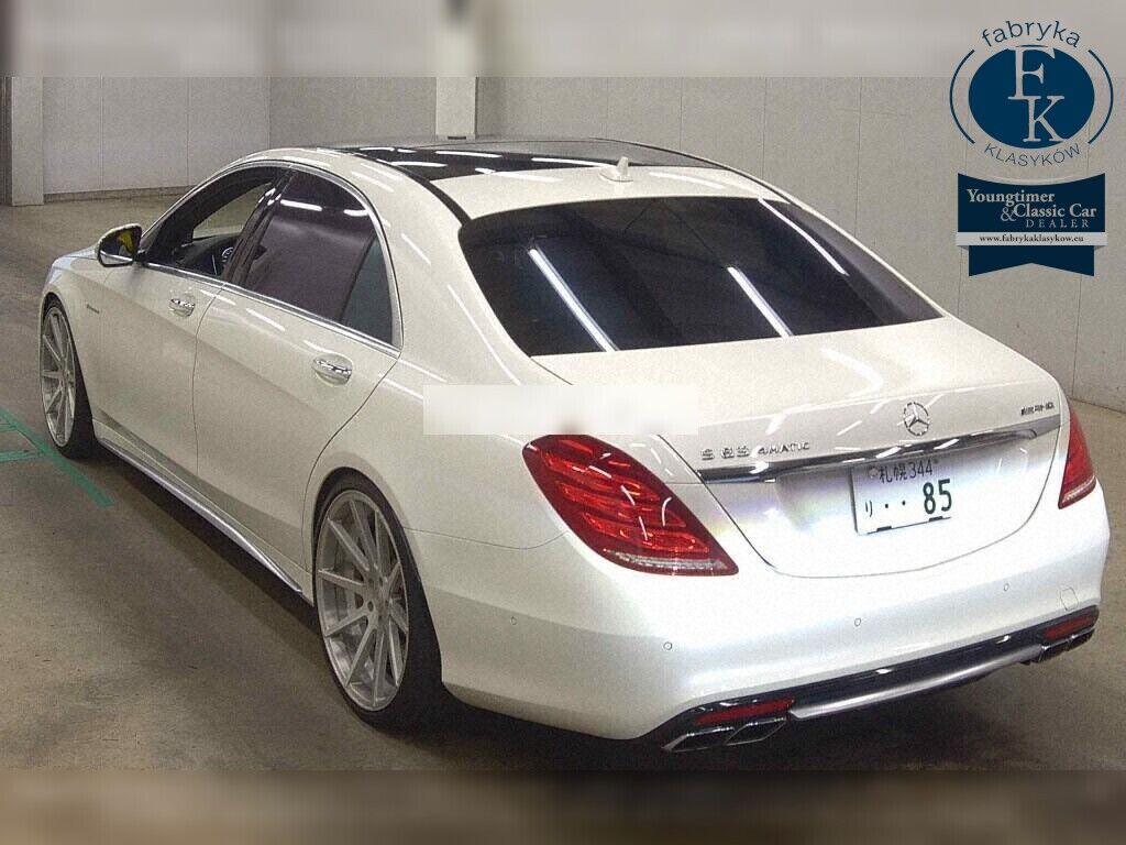 MERCEDES AMG S-CLASS 4D 4WD S63 4MATIC LONG 2014 - zdjęcie 4
