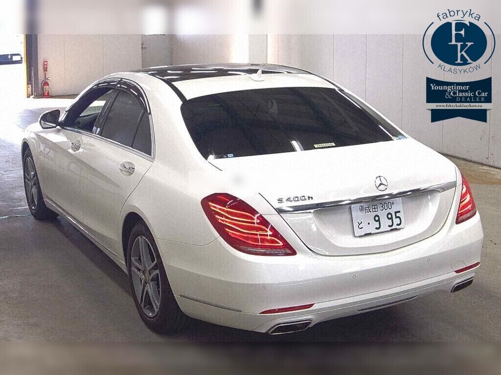 MERCEDES BENZ S-CLASS 4D S400H 2016 - zdjęcie 4
