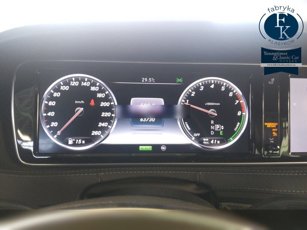 MERCEDES BENZ S-CLASS 4D S400H 2016 - zdjęcie 8