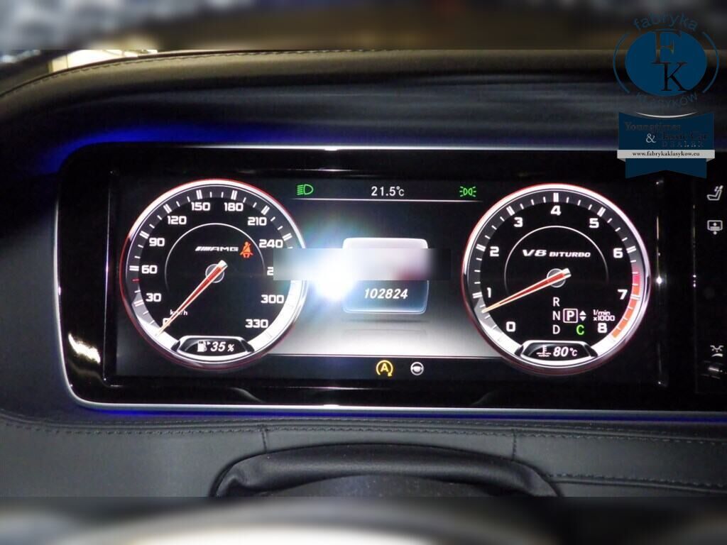 MERCEDES AMG S-CLASS 4D 4WD S63 4MATIC LONG 2015 - zdjęcie 8