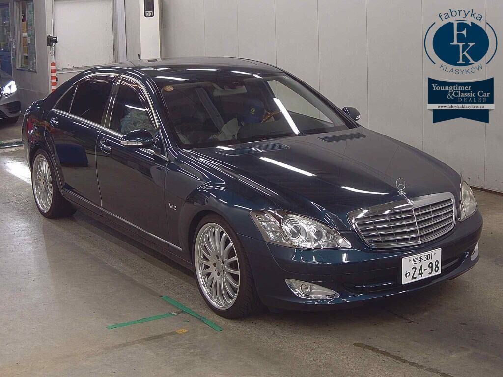 MERCEDES BENZ S-CLASS 4D S600 LONG 2007 - aukcja, lot 73162