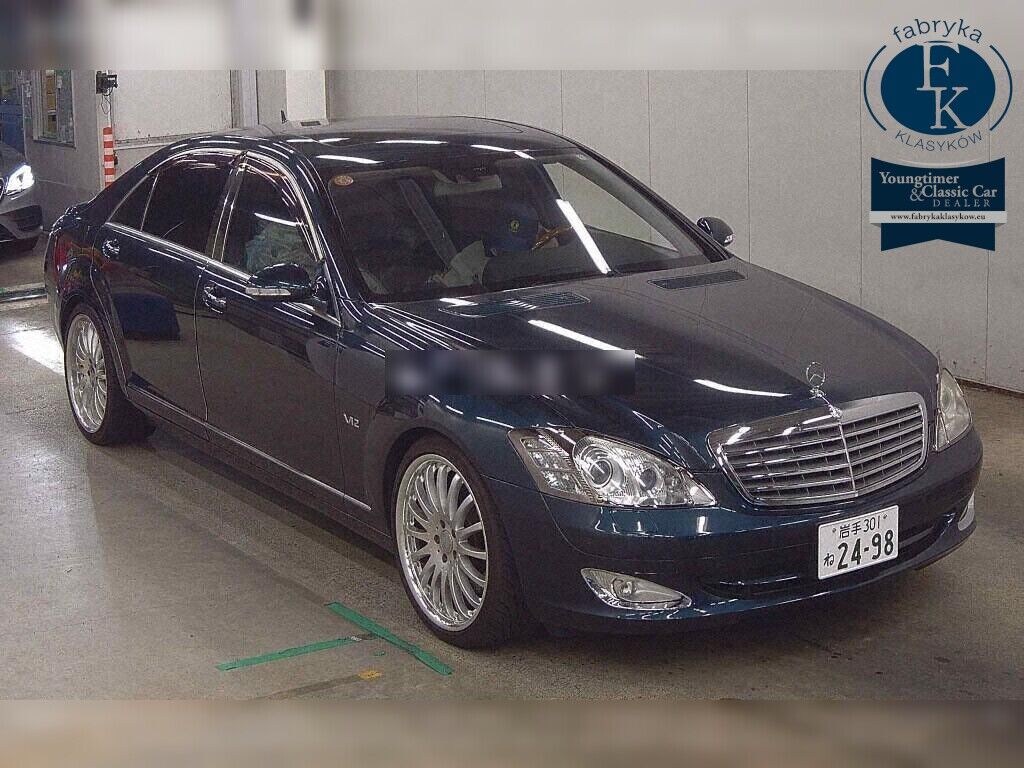 MERCEDES BENZ S-CLASS 4D S600 LONG 2007 - zdjęcie 3