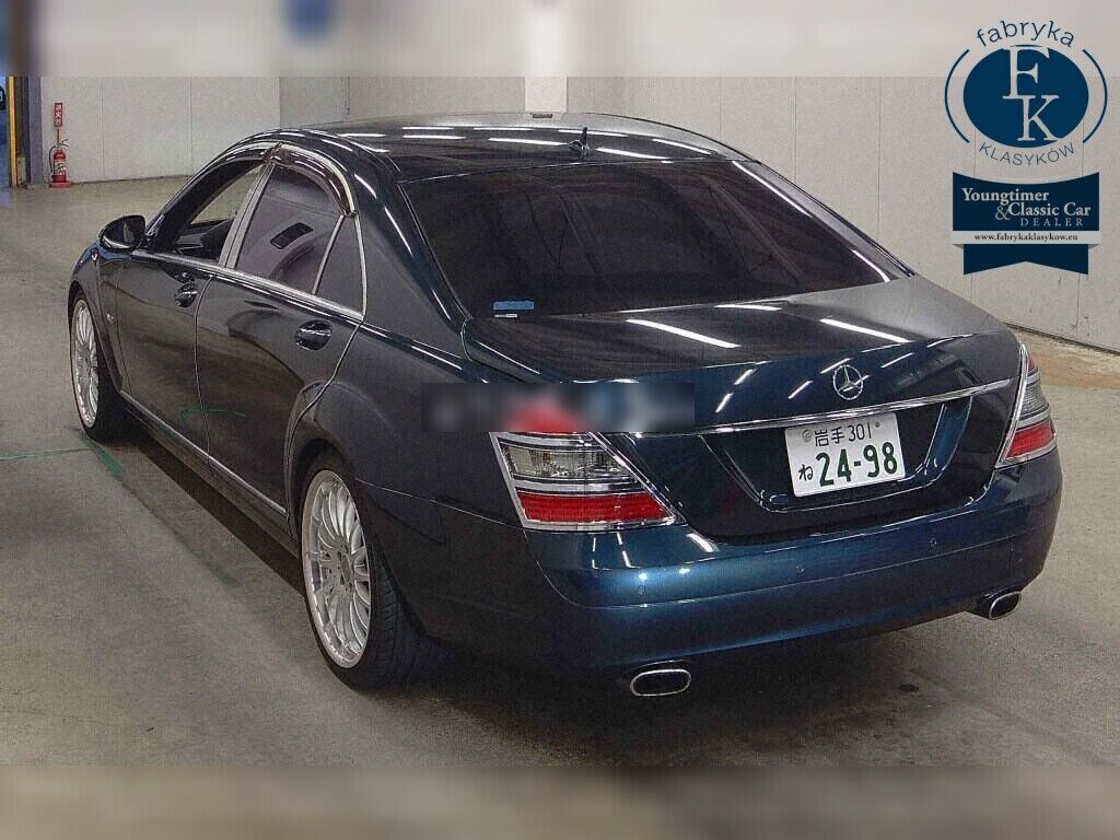MERCEDES BENZ S-CLASS 4D S600 LONG 2007 - zdjęcie 4