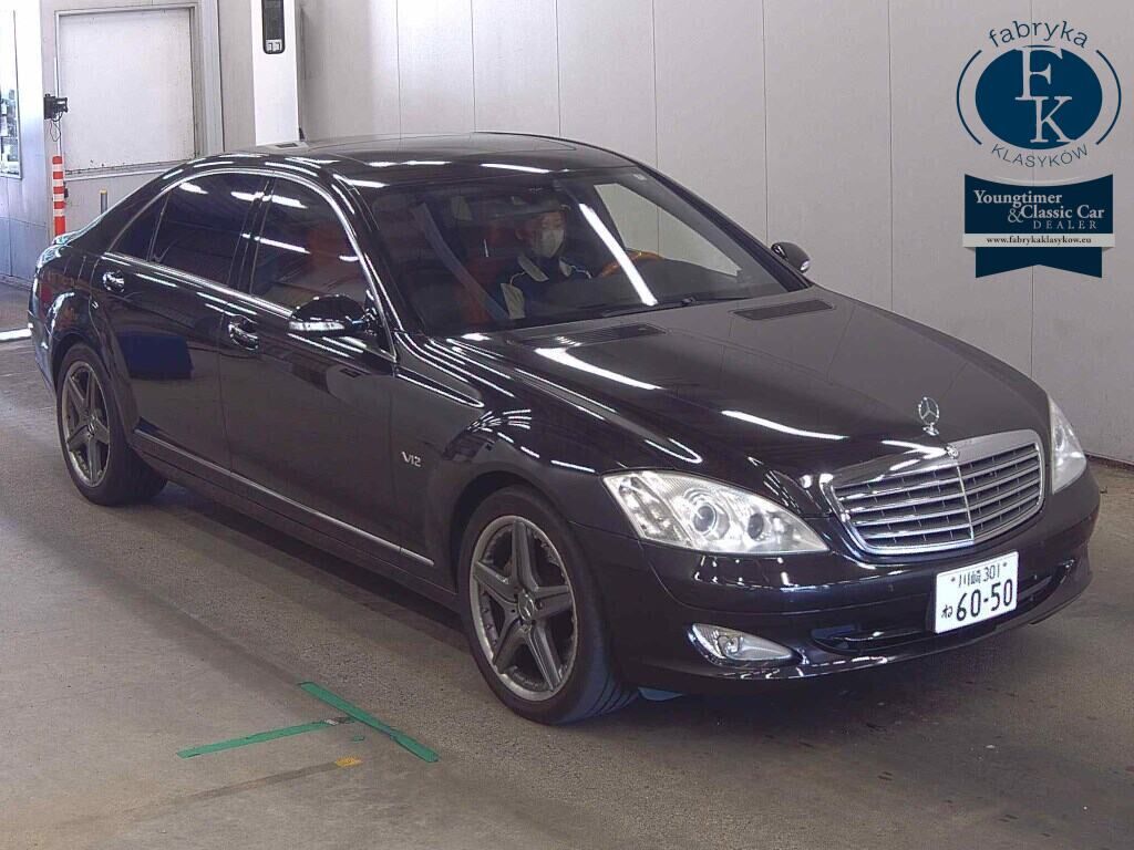 MERCEDES BENZ S-CLASS 4D S600 LONG 2006 - aukcja, lot 73186
