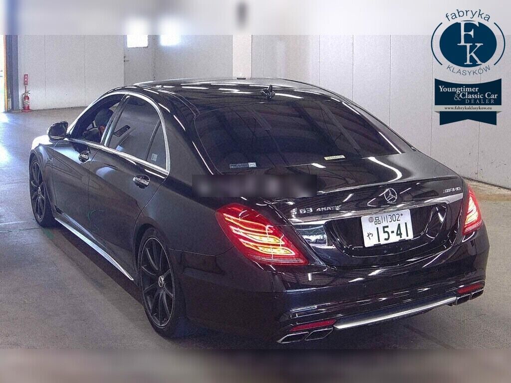 MERCEDES BENZ S-CLASS 4D 4WD S63 AMG 4MATIC LONG 2014 - zdjęcie 4