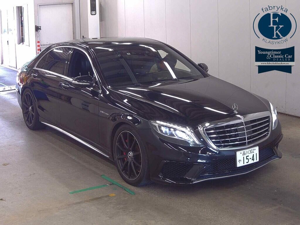 MERCEDES BENZ S-CLASS 4D 4WD S63 AMG 4MATIC LONG 2014 - aukcja, lot 73242