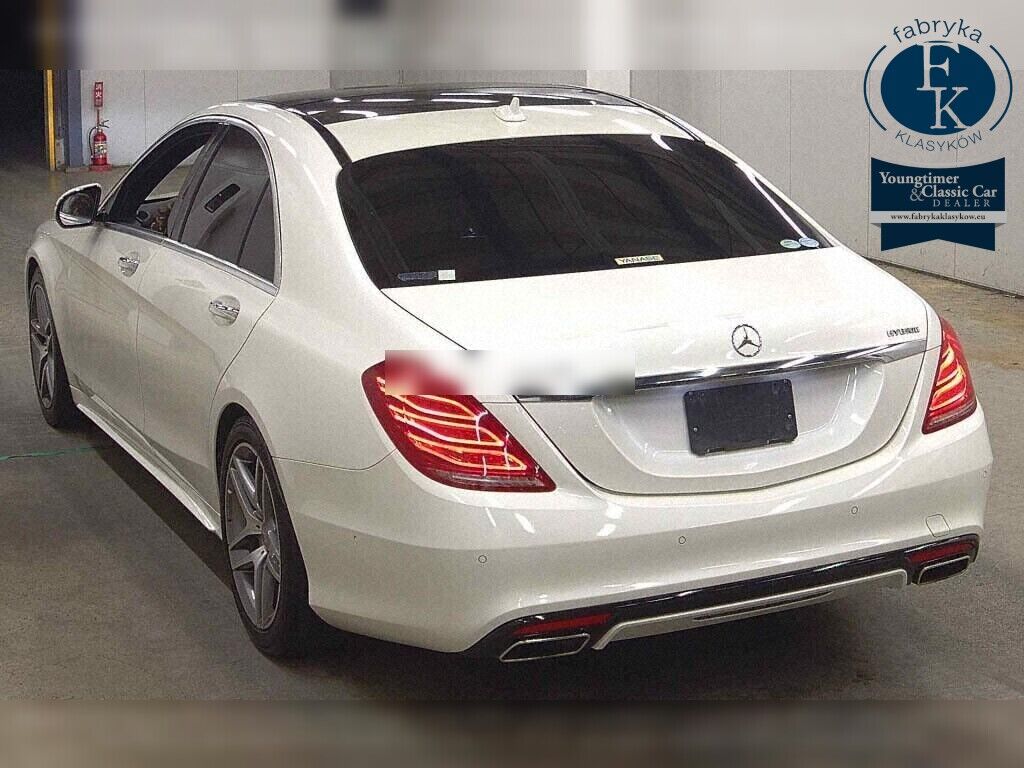 MERCEDES BENZ S-CLASS 4D S400 HYBRID AMG LINE 2016 - zdjęcie 4