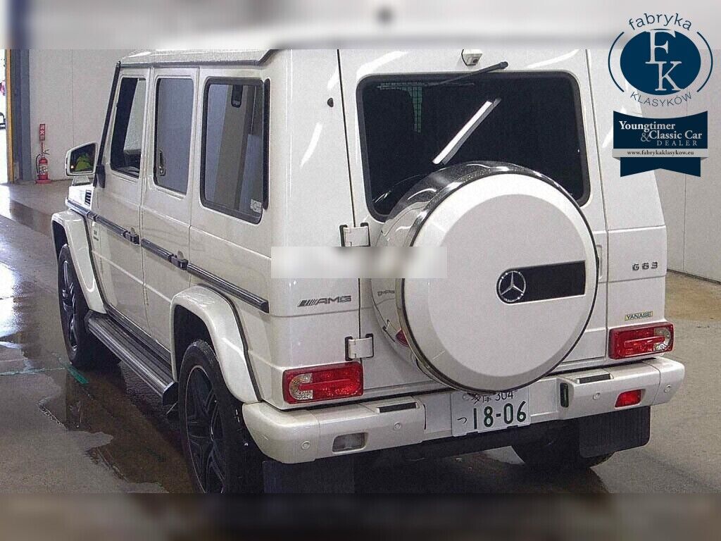 MERCEDES AMG G-CLASS 4WD G63 2017 - zdjęcie 4