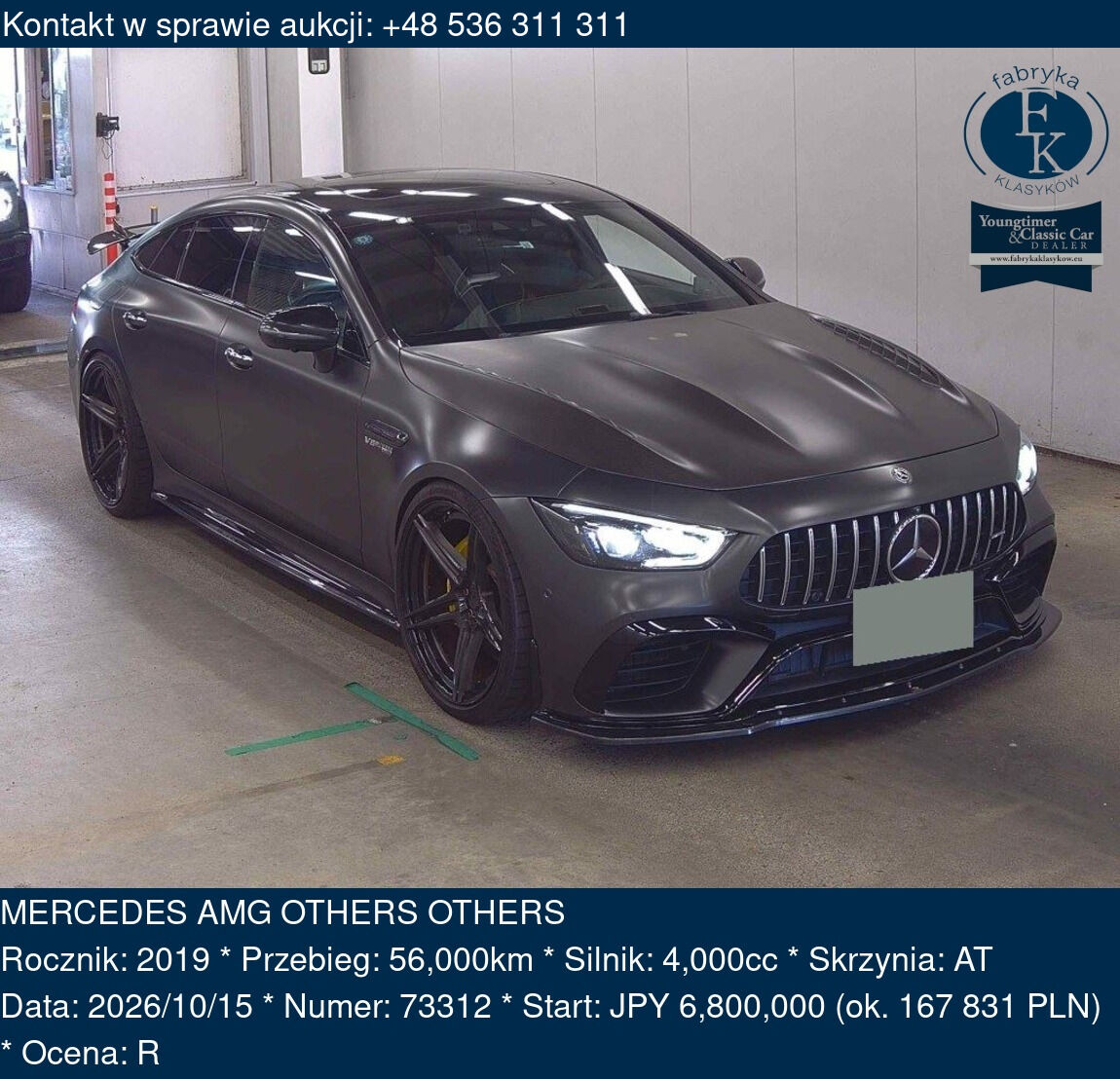MERCEDES AMG OTHERS OTHERS 2019 - zdjęcie 2